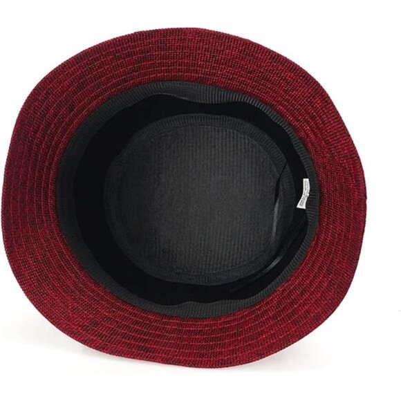 Vintage Felt Cloche Hat Winter Floral Fedora Bucket Hat Bowler Hats - Picture 3 of 6